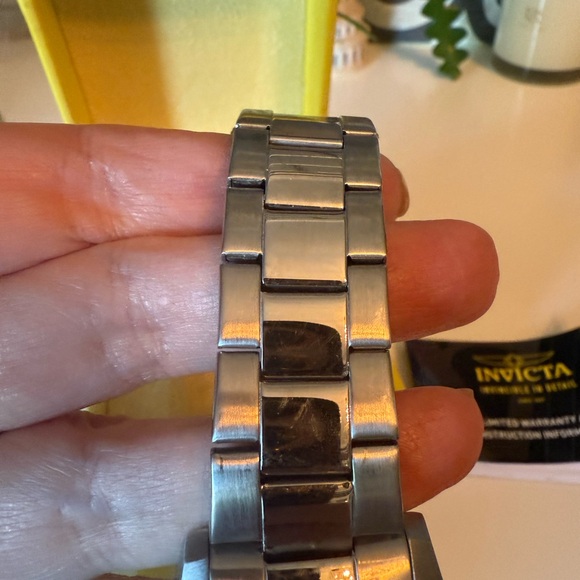 Invicta Silver and Black Multifunction Watch - Picture 3 of 6